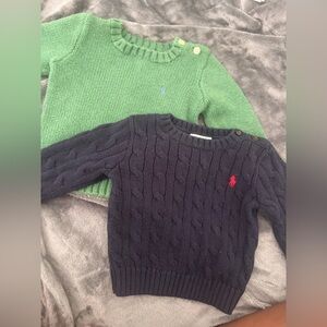 2 Baby Ralph Lauren polo sweaters 50 for both 25 separate